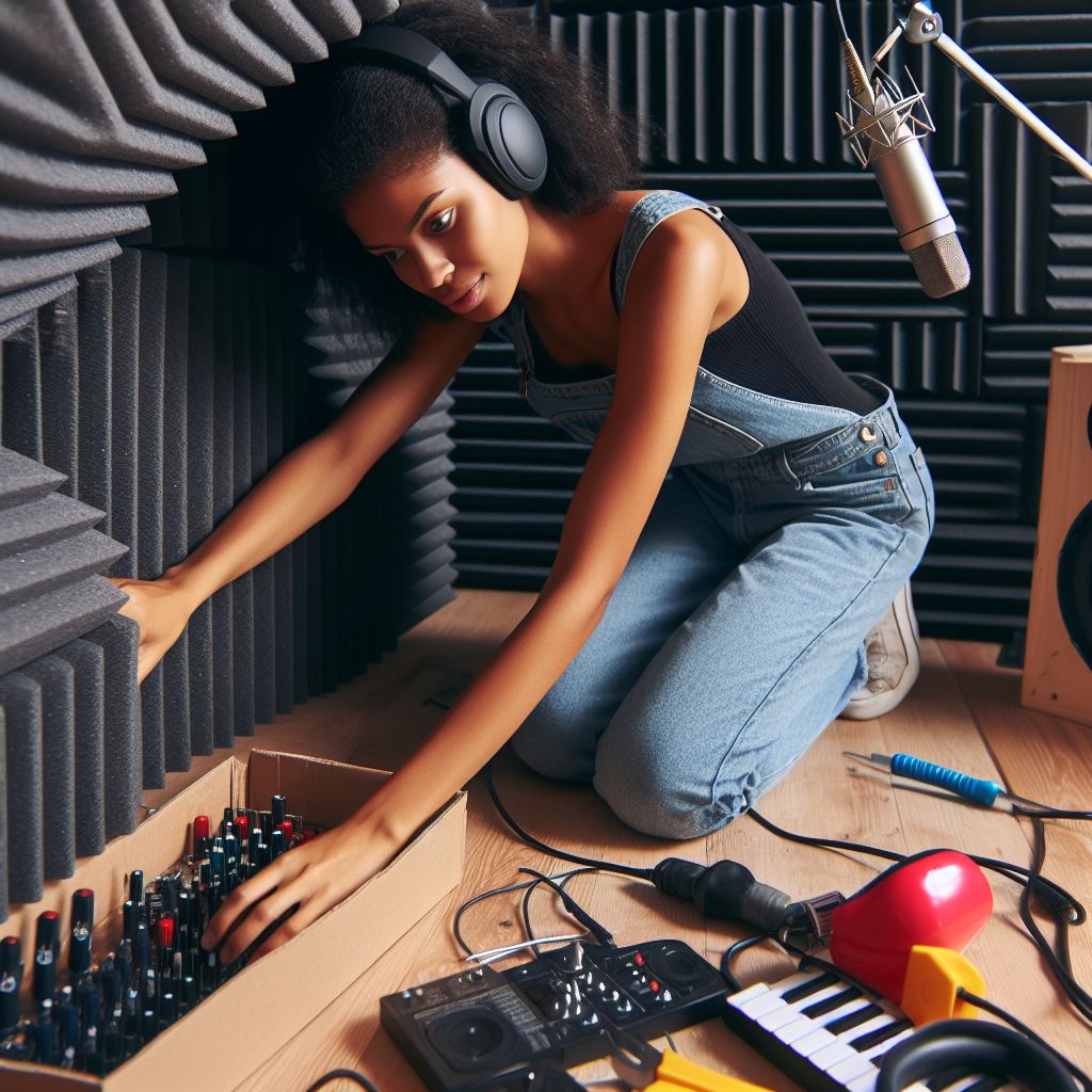 DIY soundproofing