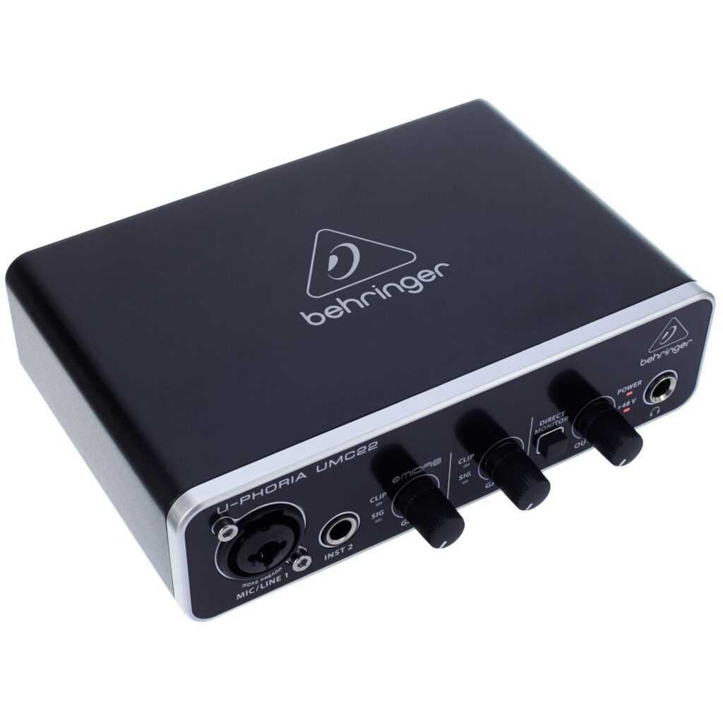 Behringer UMC22 Euphoria