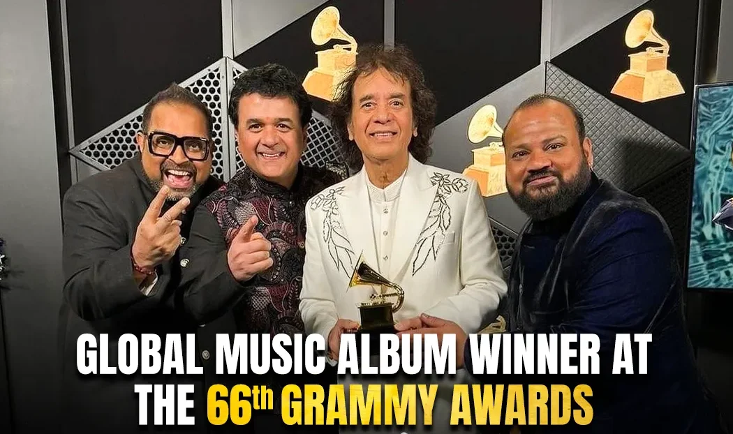 Global Music Album Winner at 66th Grammy Awards Gears