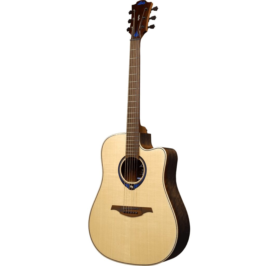 Look At The Hyvibe Guitar During Guitar Revolution