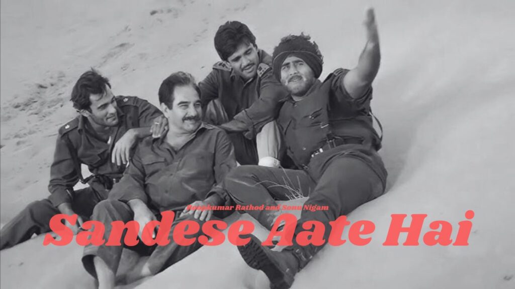 Sandese aate hain, hamein tadpaate hain by Sonu Nigam and Roop Kumar Rathod , The Loyal Studios
