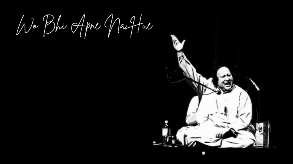 Wo Bhi Apne Na Hue Song Lyrics by The lOyal Studios