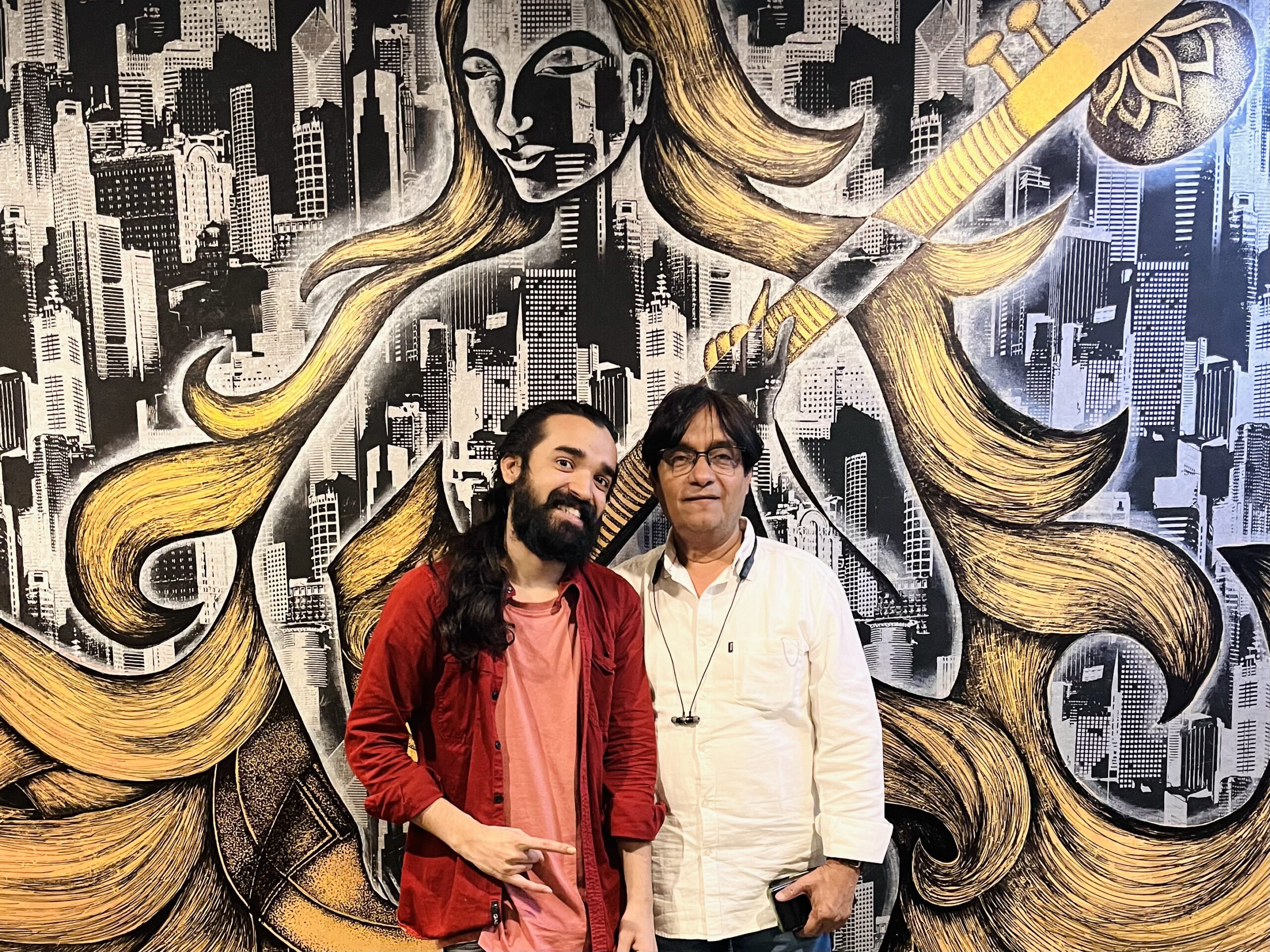 Tapasvi kumar and Bijju Kala at TLS PROMO